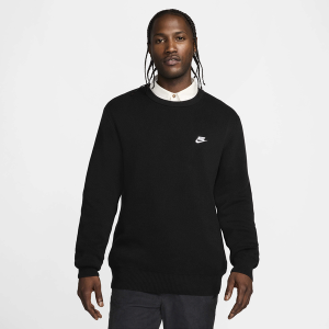 Nike Club Crew Sweater - Men's - Black/White