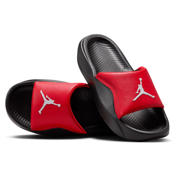 Jordan Franchise Slides - Men's - Black/Red/White - Image 6