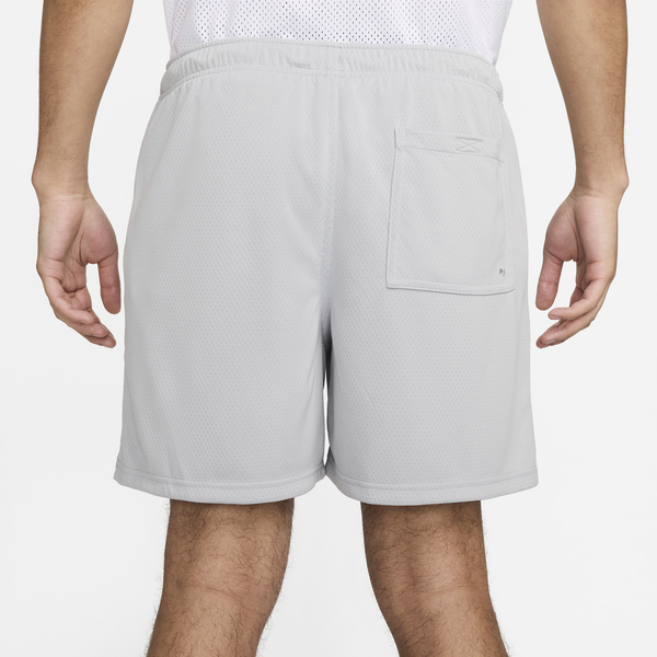 Nike Club Flow Mesh Shorts - Men's - White/Light Smoke Grey - Image 2