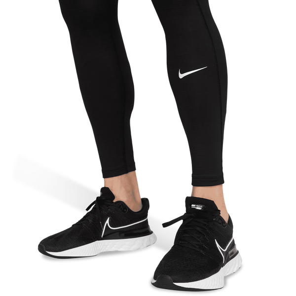 Nike Pro Warm Tight - Men's - White/Black - Image 5