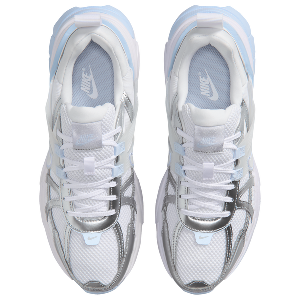 Nike V2K Run - Women's - White/Mtlc Silver/White - Image 4