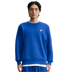 Nike Club Crew - Men's - Old Royal/White