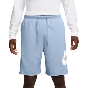 Nike Club Alumni FT Shorts - Men's - White/Blue