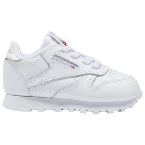 Reebok Classic Leather - Boys' Toddler - White/White