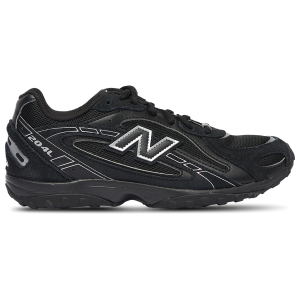 New Balance 204L - Girls' Grade School - Black/Metallic Silver