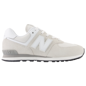 New Balance 574 - Boys' Grade School - Grey/White