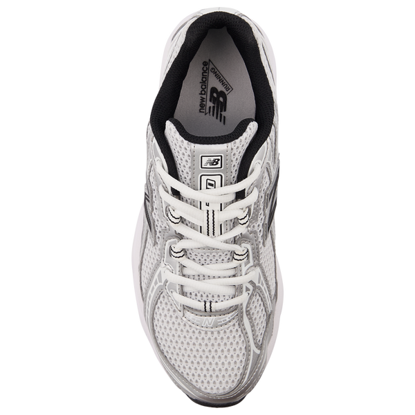 New Balance 740 - Boys' Grade School - Black/White/Silver Metallic - Image 3