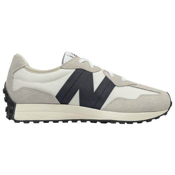 New Balance 327 - Boys' Grade School - Silver Birch/Black/White