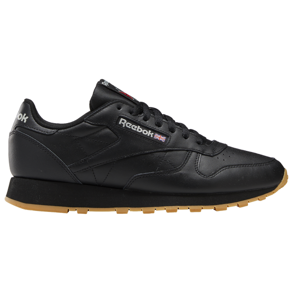 Reebok Classic Leather - Men's - Black/Black - Image 2