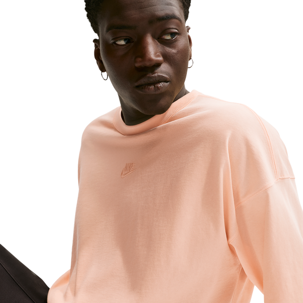 Nike NSW Premium Essentials Oversized Tee - Men's - Ice Peach - Image 5
