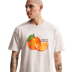 Nike NSW Premium Orange Loose Tee - Men's - Phantom