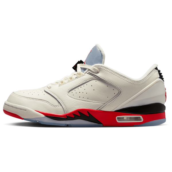 Jordan Sixty Plus Low - Men's - Sail/Black/Fire Red - Image 2