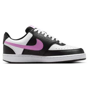 Nike Court Vision Low - Women's - Black/Lt Magenta/White