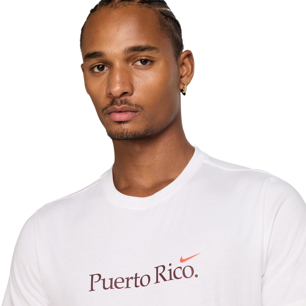 Nike PR Short Sleeve Crew T-Shirt - Men's - White - Image 3