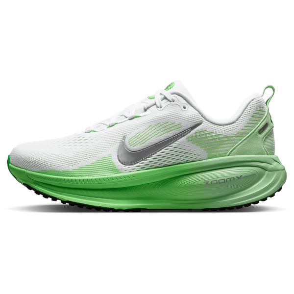 Nike Vomero 18 - Women's - White/Mtlc Silver/Illusion Green - Image 2