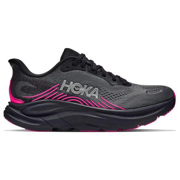 HOKA Clifton 11 - Women's - Black/Grey/Pink