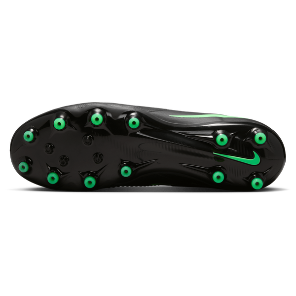 Nike Phantom 6 Low Pro Ag-Pro - Men's - Black/Illusion Green/Black - Image 5