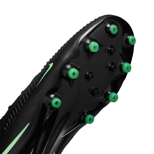Nike Phantom 6 Low Pro Ag-Pro - Men's - Black/Illusion Green/Black - Image 9