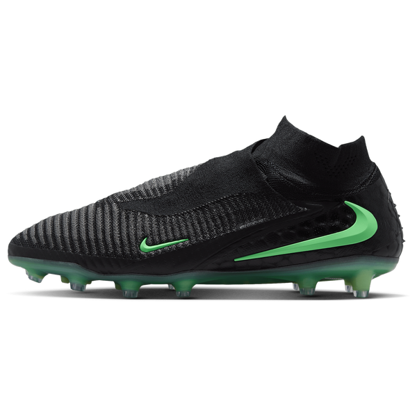 Nike Phantom 6 High Elite Ag-Pro - Men's - Black/Black/Illusion Green - Image 2