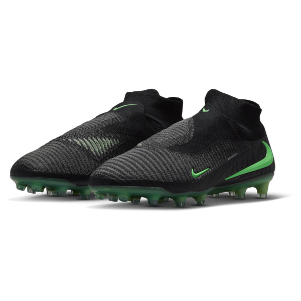 Nike Phantom 6 High Elite Ag-Pro - Men's - Black/Black/Illusion Green - Image 6