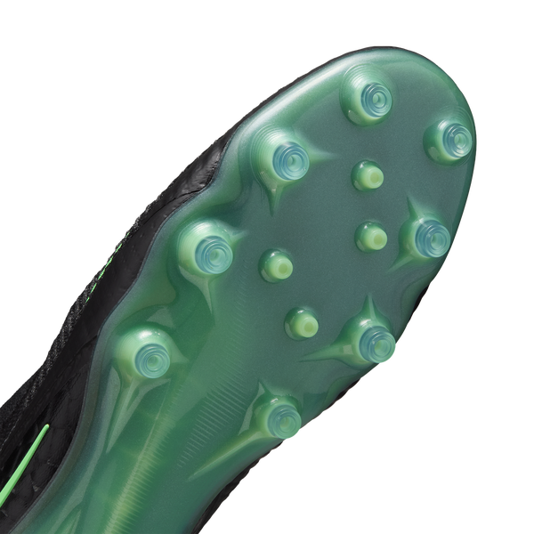 Nike Phantom 6 High Elite Ag-Pro - Men's - Black/Black/Illusion Green - Image 9