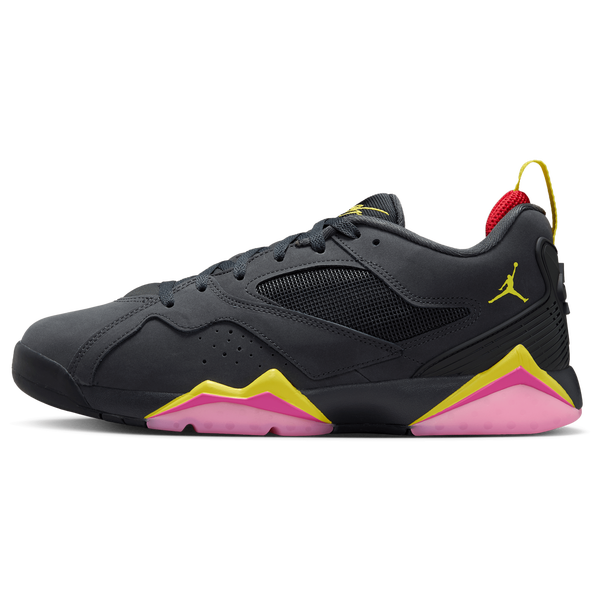 Jordan MVP 92 - Men's - Anthracite/Fire Pink/Opti Yellow - Image 2