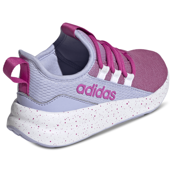 adidas Lite Racer Adapt 8.0 Elastic Lace - Girls' Grade School - Lucid Fuchsia/Preloved Fuchsia/Violet Tone - Image 3