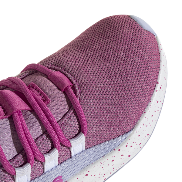 adidas Lite Racer Adapt 8.0 Elastic Lace - Girls' Grade School - Lucid Fuchsia/Preloved Fuchsia/Violet Tone - Image 7