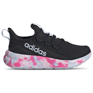 adidas Lite Racer Adapt 8.0 Elastic Lace - Boys' Grade School - Core Black/Crystal Sky/Shock Pink