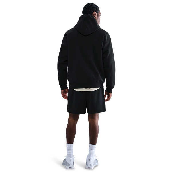 Nike Solo Swoosh BB PO Hoodie - Men's - Black/Black/White - Image 4