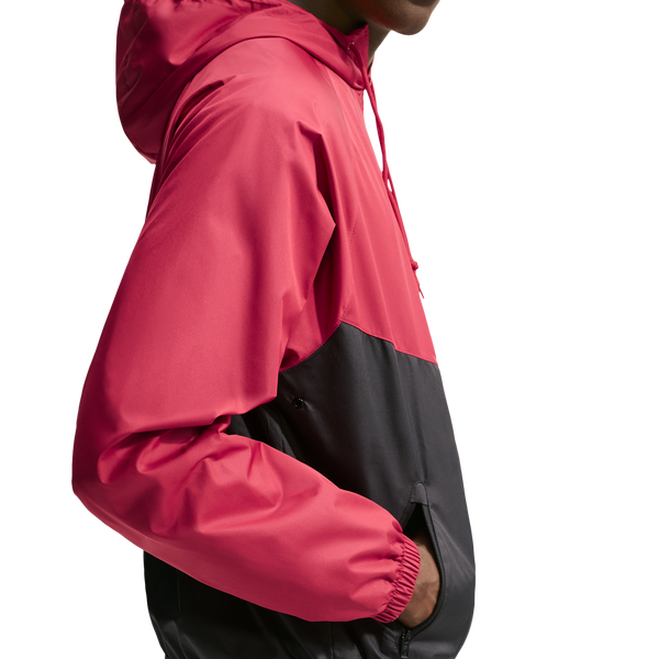 Nike NSW Windrunner Jacket - Men's - Tough Red/Black/Black - Image 2