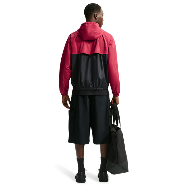 Nike NSW Windrunner Jacket - Men's - Tough Red/Black/Black - Image 4