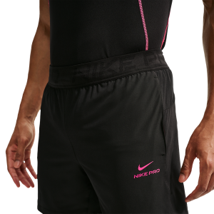 Nike Pro Training Dri-FIT 6In Short - Men's - Black/Hyper Pink