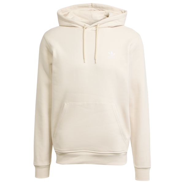 adidas Originals Trefoil Essentials Lifestyle Hoodie - Men's - White/Wonder White - Image 5