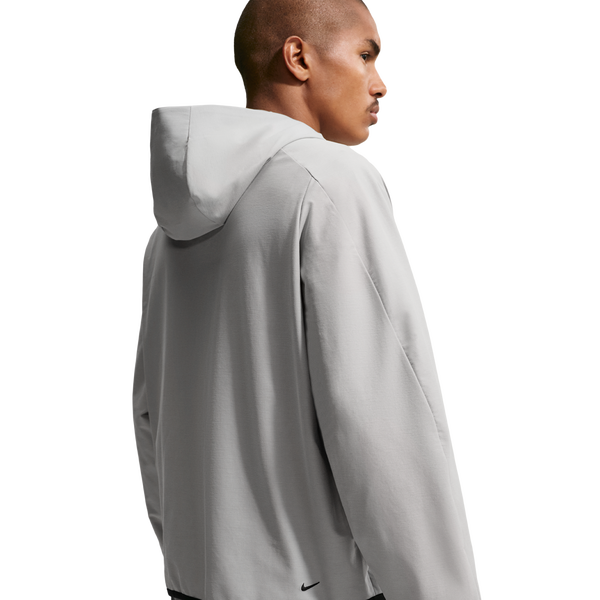 Nike Tech Shori Knit Full-Zip Jacket - Men's - College Grey/Black - Image 2