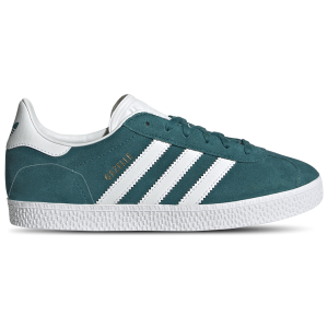 adidas Originals Gazelle - Girls' Grade School - Legacy Teal/Gold Metallic/White