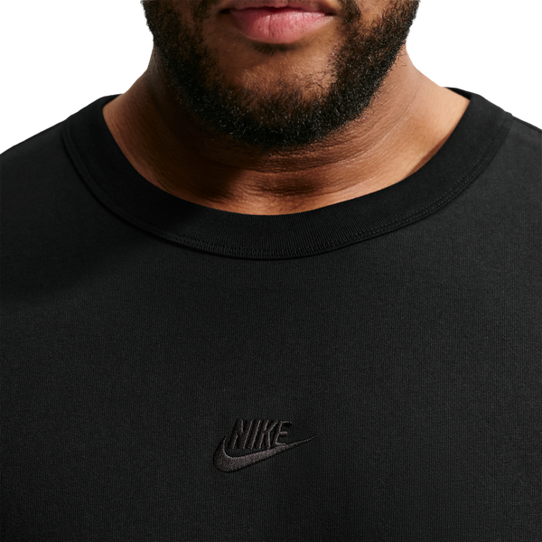 Nike NSW Premium Essentials Oversized Tee - Men's - Black - Image 7