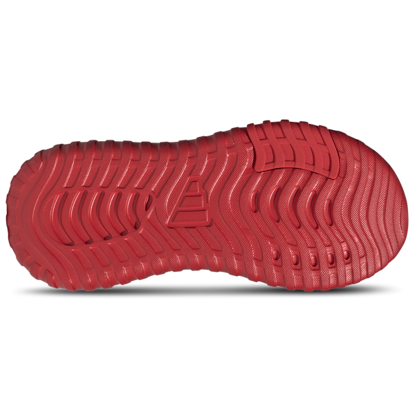 adidas Kaptir 4.0 - Boys' Grade School - Grey Five/Grey Five/Better Scarlet - Image 5