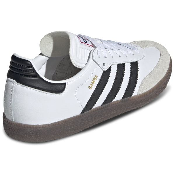 adidas Originals Samba - Men's - White/Black/Vivid Red - Image 4