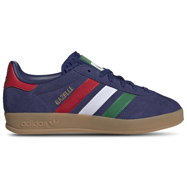 adidas Gazelle Indoor World Cup 2026 - Boys' Grade School - Victory Blue/Green/Better Scarlet
