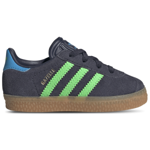 adidas Originals Gazelle - Boys' Toddler - Screaming Green/Shadow Navy/Lucid Aquamarine