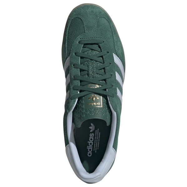 adidas Originals Gazelle Indoor - Women's - Collegiate Green/Crystal Sky/Gum - Image 4