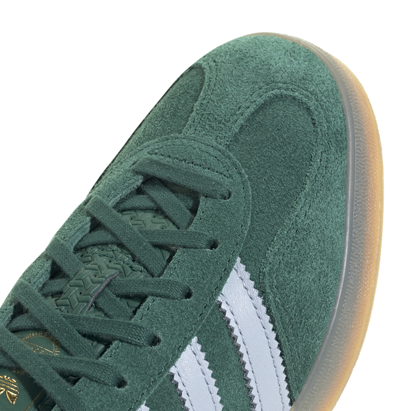 adidas Originals Gazelle Indoor - Women's - Collegiate Green/Crystal Sky/Gum - Image 6