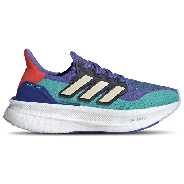 adidas Ultraboost 5 Light Boost - Boys' Grade School - Semi Cobalt Blue/Crystal Sand/Bright Red