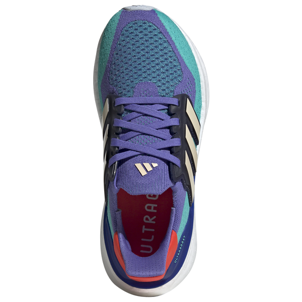 adidas Ultraboost 5 Light Boost - Boys' Grade School - Semi Cobalt Blue/Crystal Sand/Bright Red - Image 4