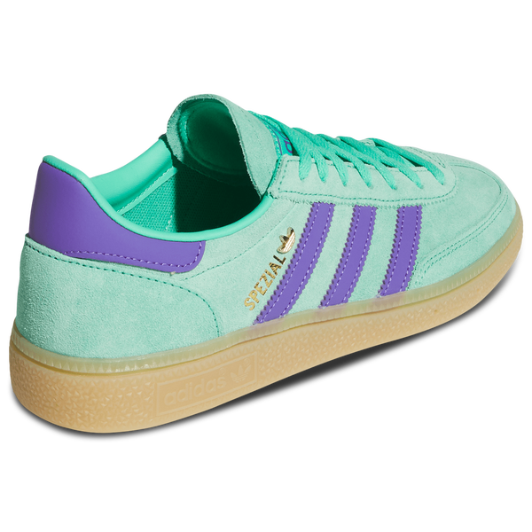 adidas Originals Handball Spezial - Women's - Hi Res Green/Purple Rush/Gold Met - Image 3
