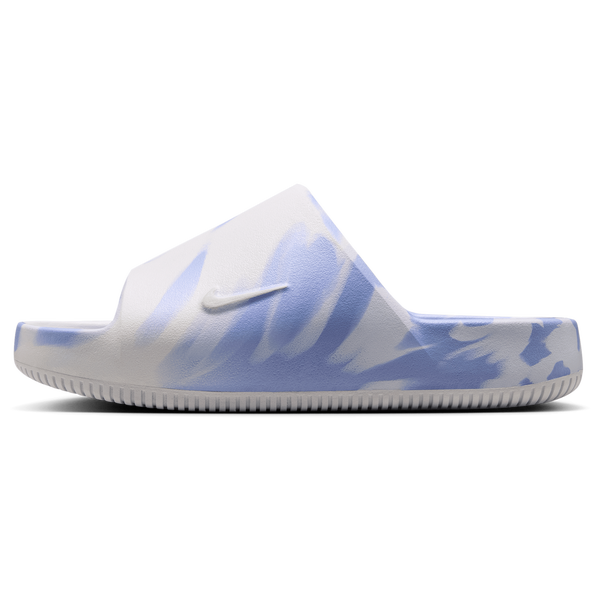 Nike Calm Slides 2.0 - Women's - Summit White/Aluminum/Football Grey - Image 2