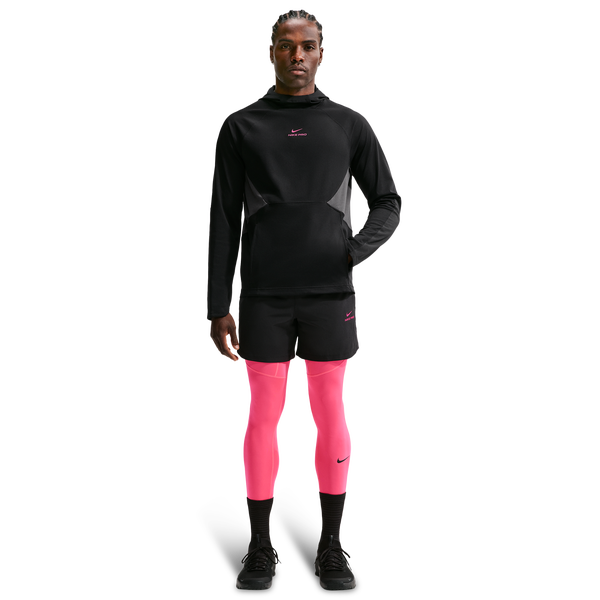 Nike Pro Training Dri-FIT Midlayer Top - Men's - Hyper Pink/Black - Image 4