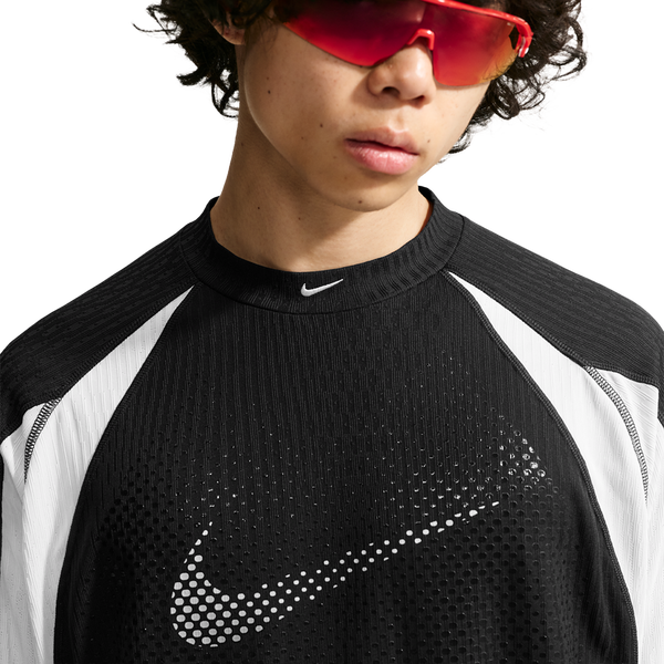 Nike Tech Dri-FIT Adv Magna Jersey - Men's - Black/Off White/Off White - Image 3