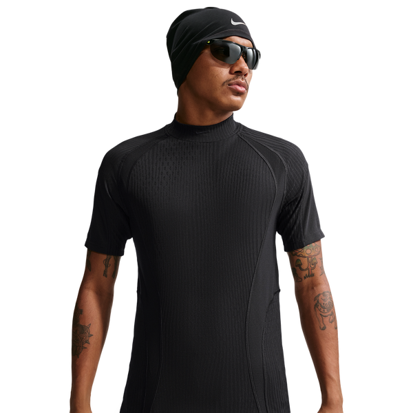 Nike Dri-FIT Adv Tech Pro Magna SS Top - Men's - Black/Black